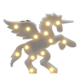 TONGER® White Fly Unicorn LED Marquee Light