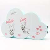 TONGER® Green Cloud Writable Lightbox