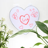 TONGER® Heart Writable Lightbox