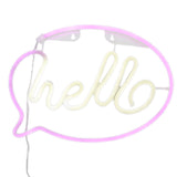 TONGER® Hello Wall LED Neon Light Sign