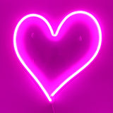 TONGER® Heart  wall LED neon sign