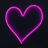 TONGER® Heart  wall LED neon sign