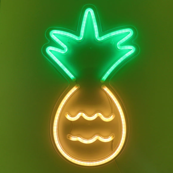 TONGER® Pineapple wall LED neon sign