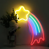 TONGER® Flash Star wall LED neon sign