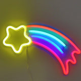 TONGER® Flash Star wall LED neon sign