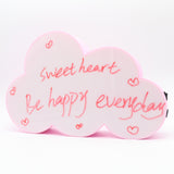 TONGER® Pink Cloud Writable Lightbox