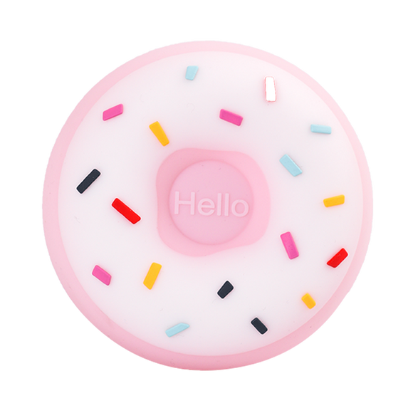 TONGER® Pink Doughnut Silicon Night