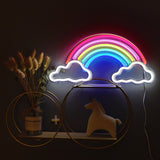 TONGER® Rainbow with Cloud wall LED neon sign