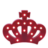 TONGER® Rose Crown LED Marquee Light