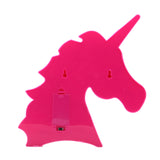 TONGER® Rose Unicorn Head LED Marquee Light