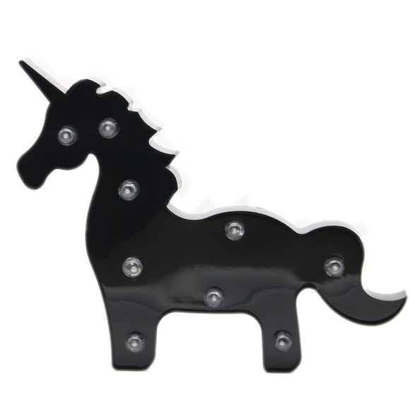 TONGER® Black Cool Unicorn Modeling Light