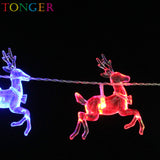 TONGER® elk plastic led string light