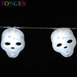 TONGER® ghost head Plastic String Lights