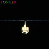 TONGER® Ice cube Plastic String Lights