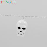 TONGER® Ghost head Plastic String Lights