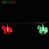 TONGER® horse plastic led string light