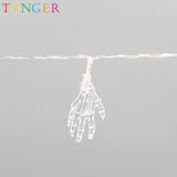 TONGER® Ghost hand Plastic String Lights