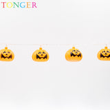 TONGER® Pumpkin Plastic String Lights