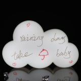 TONGER® White Cloud Writable Lightbox